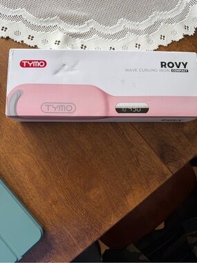 TYMO- Rovy Compact Wave Curling Iron - Pink